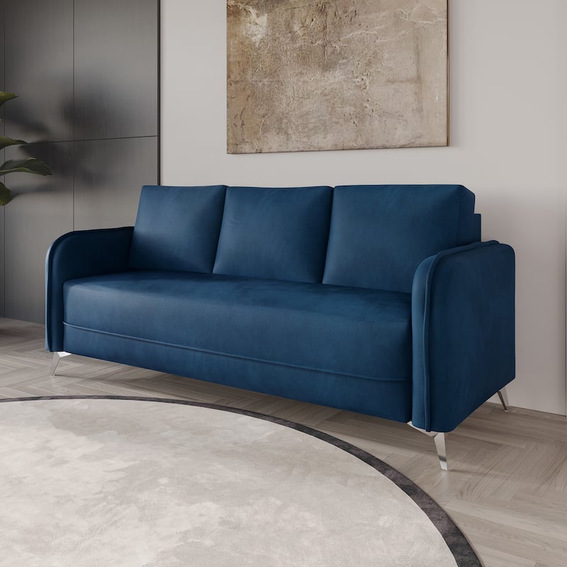 CraftPorch Luxurious Velvet Upholstered Sofa