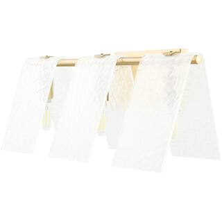 Livabliss Vitracis Modern Wall Sconce - 8"L x 20"W x 8"H