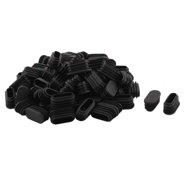 Unique Bargains Plastic Rectangular Shaped Chair Leg Tube Pipe