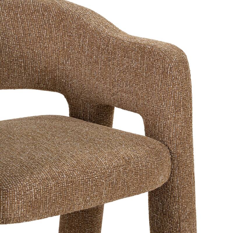Destiny Upholstered Dining Chair, Brown