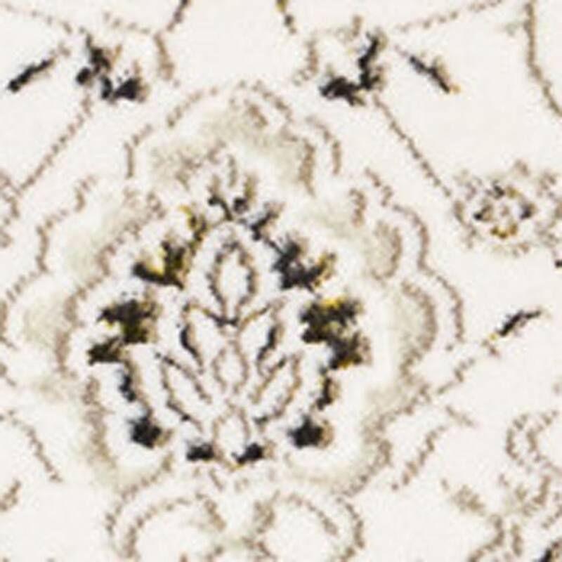 HomeRoots Medallion Modern Rectangle Area Rug - 5' X 8'