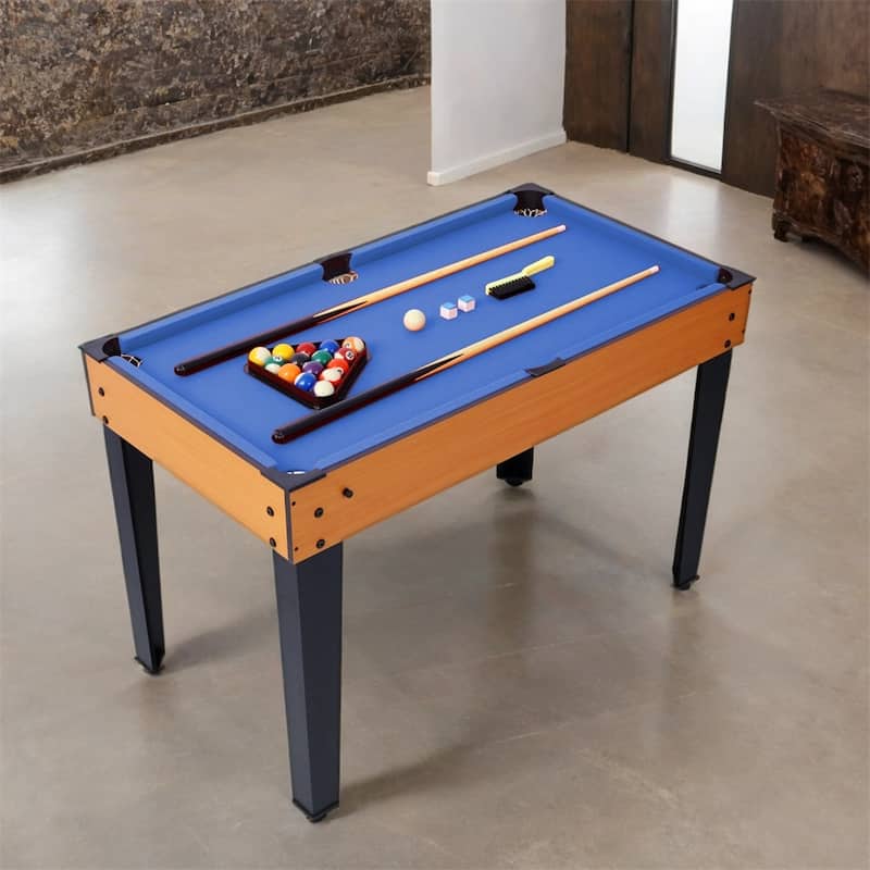 5-in-1 Multi-Game Table Billiards,Push Hockey,Foosball,Ping Pong Etc.