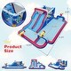 preview thumbnail 5 of 10, Costway Inflatable Water Slide Park Kids Bounce House Splash Pool - See Details