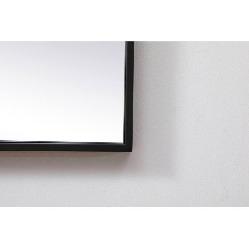 Indigo Home Metal Frame Square Mirror 42 inch