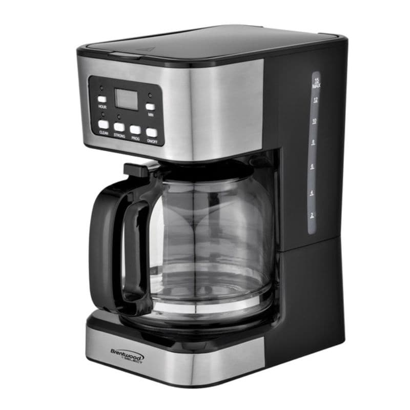 Brentwood Appliances TS-222BK 12-Cup Digital Coffee Maker - Black