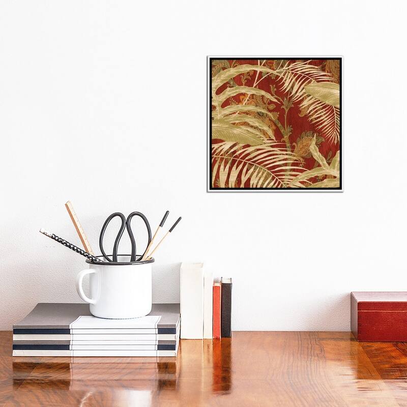 iCanvas "Tropical Garden II" by Chris Donovan Framed Canvas Print