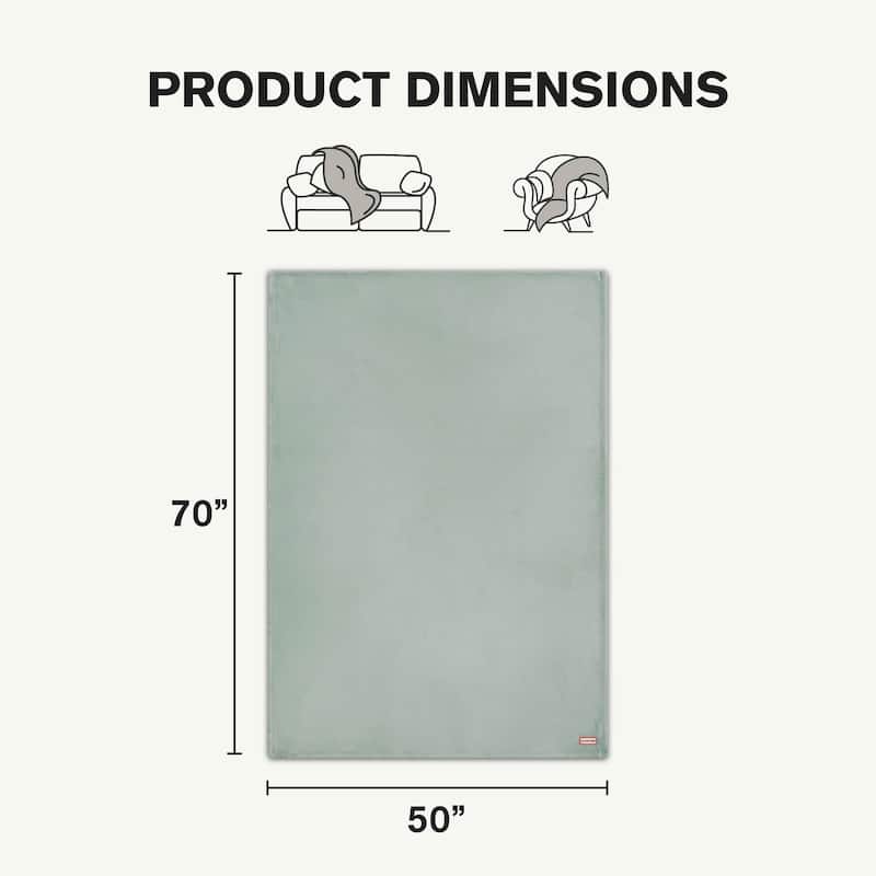 Hunter Coco Flannel Throw Blanket
