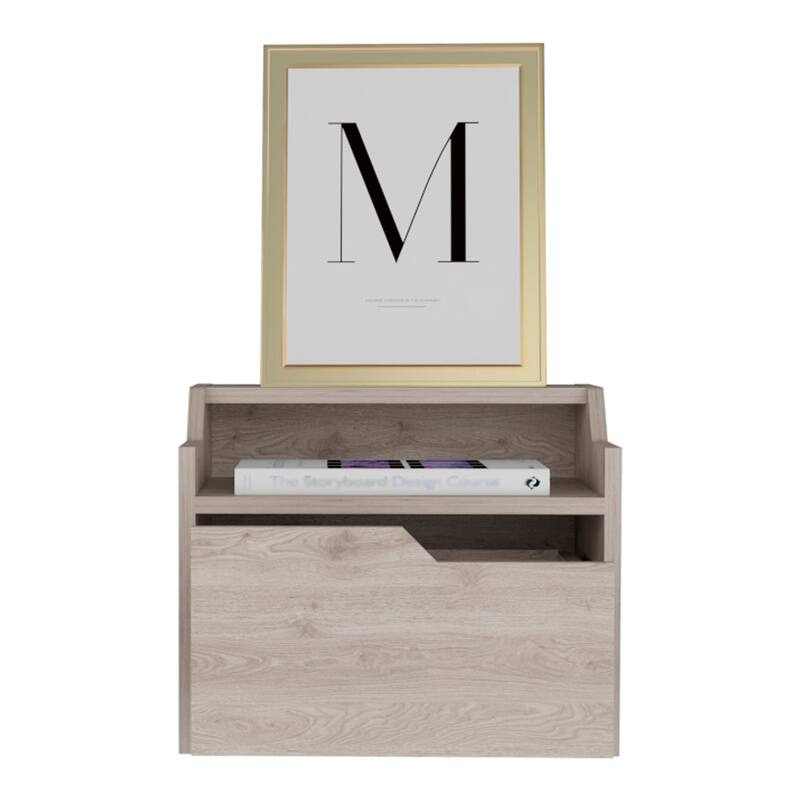 Busan 1-Drawer Modern Floating Nightstand