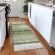 preview thumbnail 103 of 132, Premium Washable Super Soft Modern Ombre Stripe Mayfield Rug Aloe - 2'3" x 7'6"
