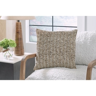 Signature Design by Ashley Vorlane Brown/White Pillow (Set of 4)