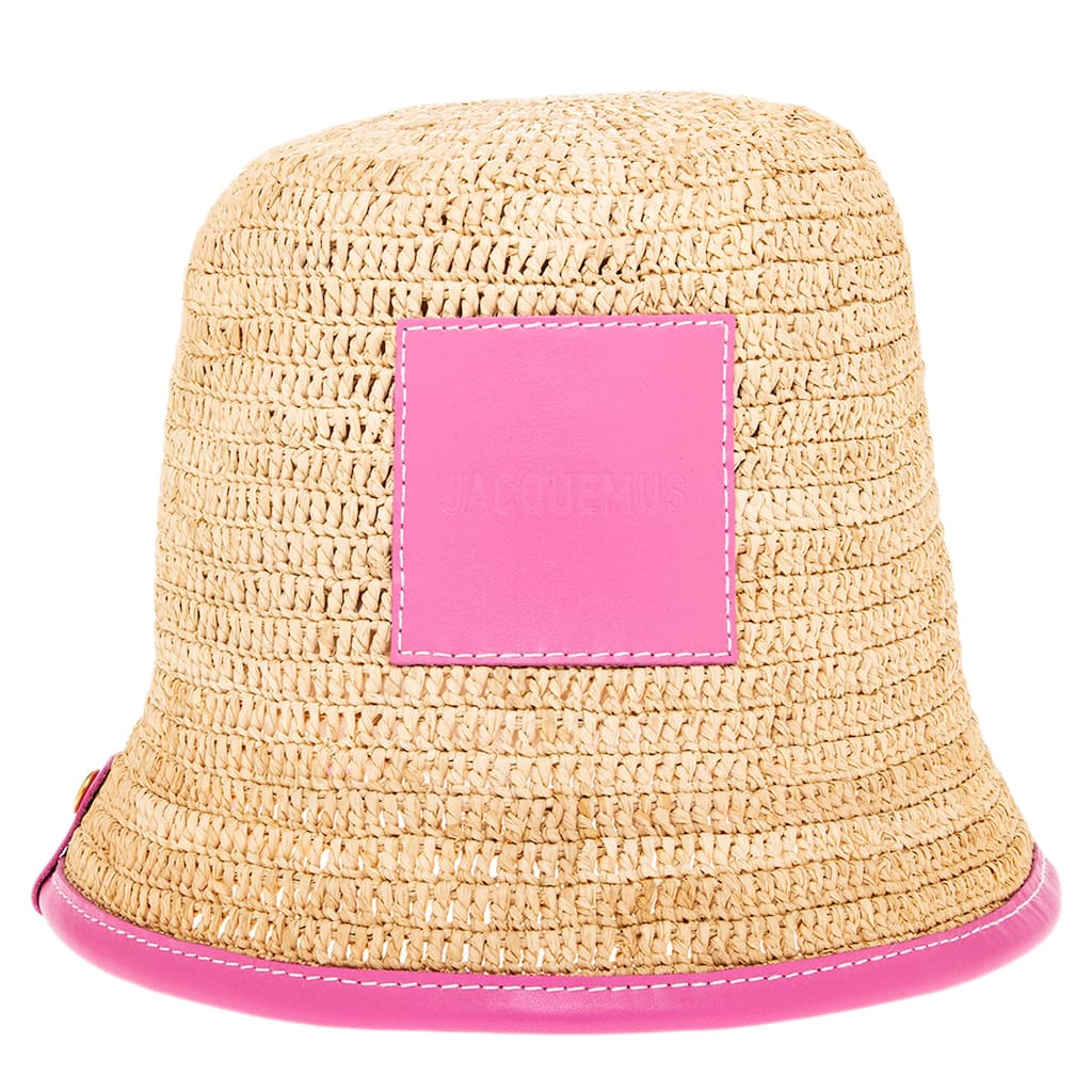 Jacquemus Soli Woven Bucket Hat