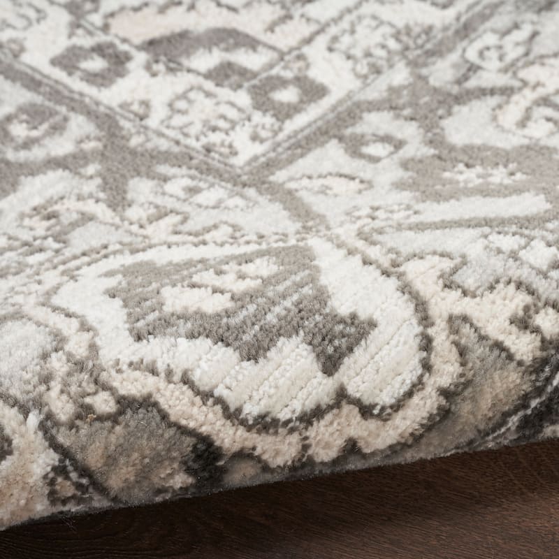 Nourison Concerto Traditional Persian Medallion Area Rug.