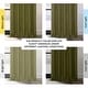 preview thumbnail 6 of 160, Exclusive Fabrics Textured Faux Linen Extra Wide Room Darkening Curtains for Bedroom & Living Room Curtains (1 Panel)