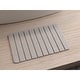 preview thumbnail 29 of 47, Diatomite Quick Dry Stone Medium 24" x 15" Bath Mat Gray