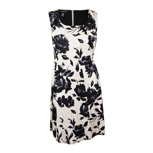Shop Inc Women S Floral Cotton Blend A Line Dress Tuscan Roses