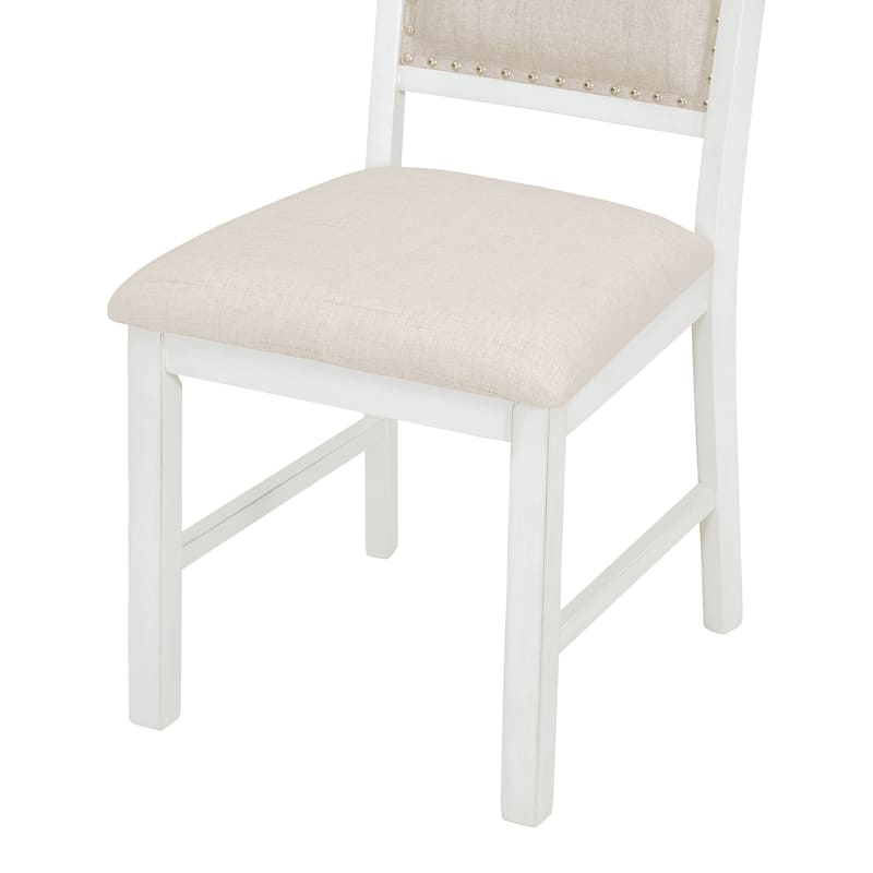 Retro 5-Piece Dining Set with Extendable Table and Upholstered Chairs for Elegant Dining Spaces