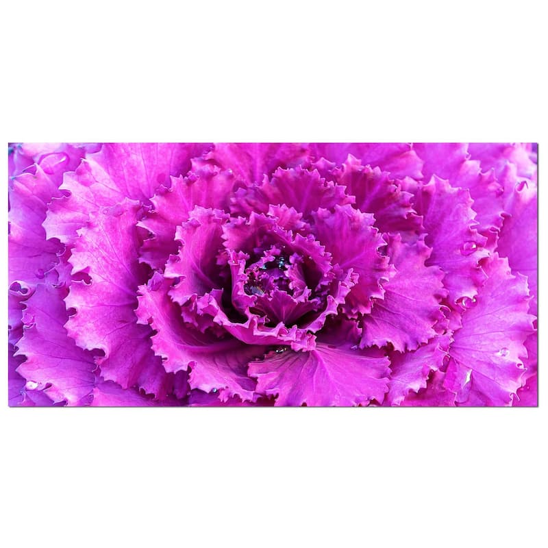 HomeRoots 32" X 95" Pink Acrylic Hanging Wall Decor