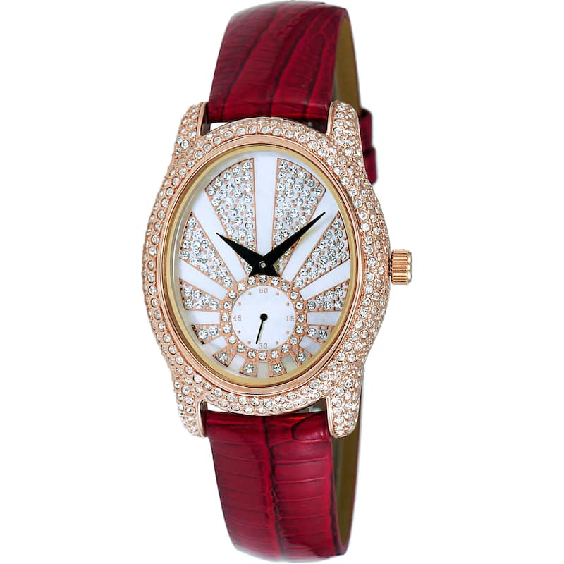 Adee Kaye Women's Flushy White Dial Watch - AK2003-LRG - 6 (36)