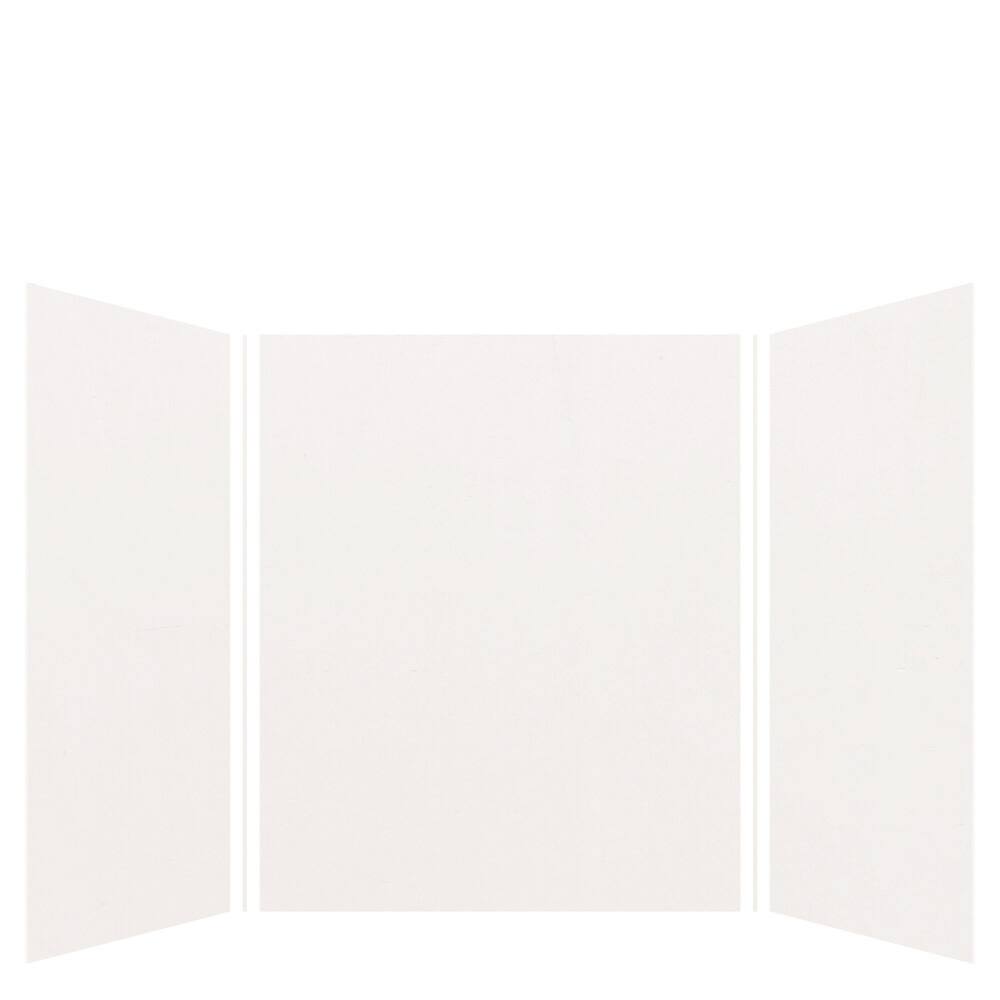 Transolid EWK606072 Expressions 60" W x 60" D x 72" H Three Panel