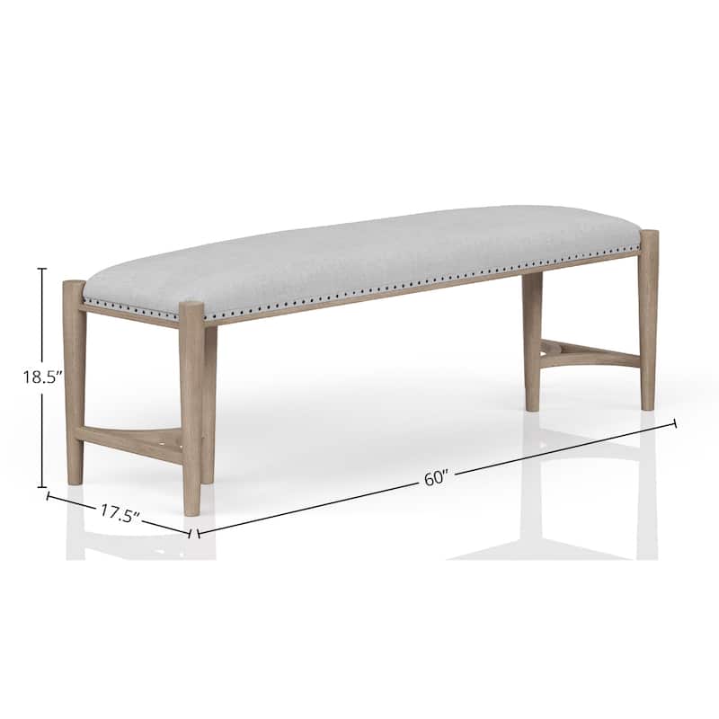 Sand Colored Bench - Sand