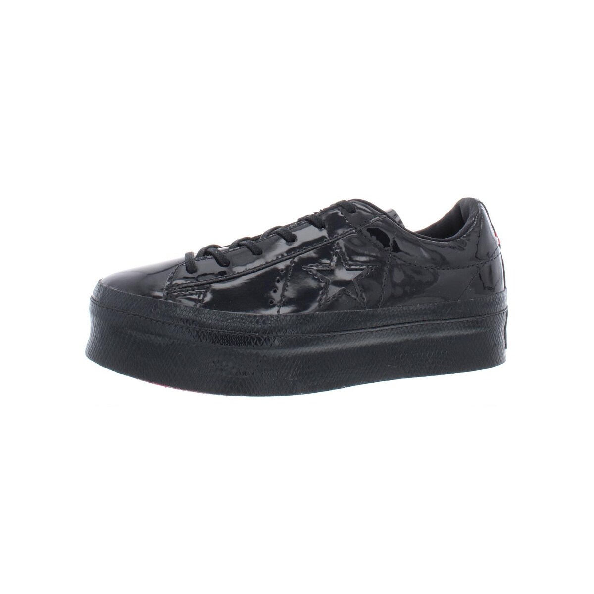 womens one star patent platform low