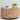 East at Main Reclaimed Wood Teak Coffee Table with Coconut Shells
