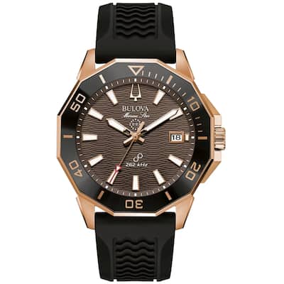 Bulova Men's Series C Marine Star Brown Dial Watch - 98B421 - 6 (36)