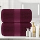 preview thumbnail 34 of 92, White Classic Luxury Cotton Oversized Bath Sheet 35x70 - Set of 2