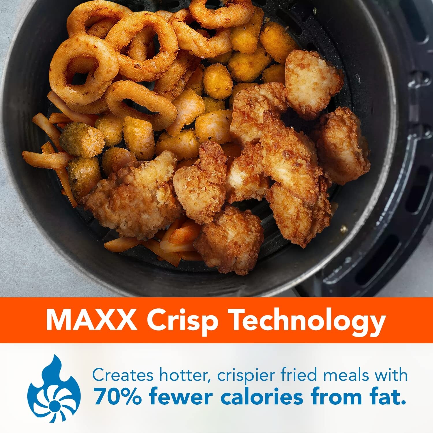 MAX CHEF OIL FREE FRYER Air fryer for healthy cooking - Telestar Direct  Marketing