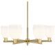 Option Brushed Brass / White
