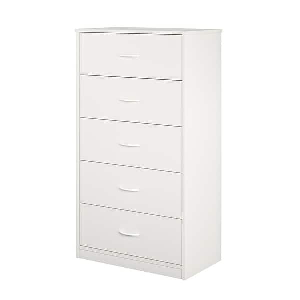 Classic 5 Drawer Dresser, Black Oak - Bed Bath & Beyond - 37998364