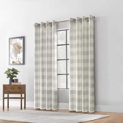 Bradley Light Filtering Grommet Curtain Panel - 52" x 84"