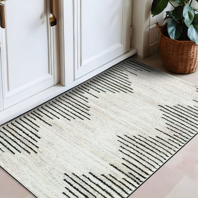 Bohemian Stripe Area Rug