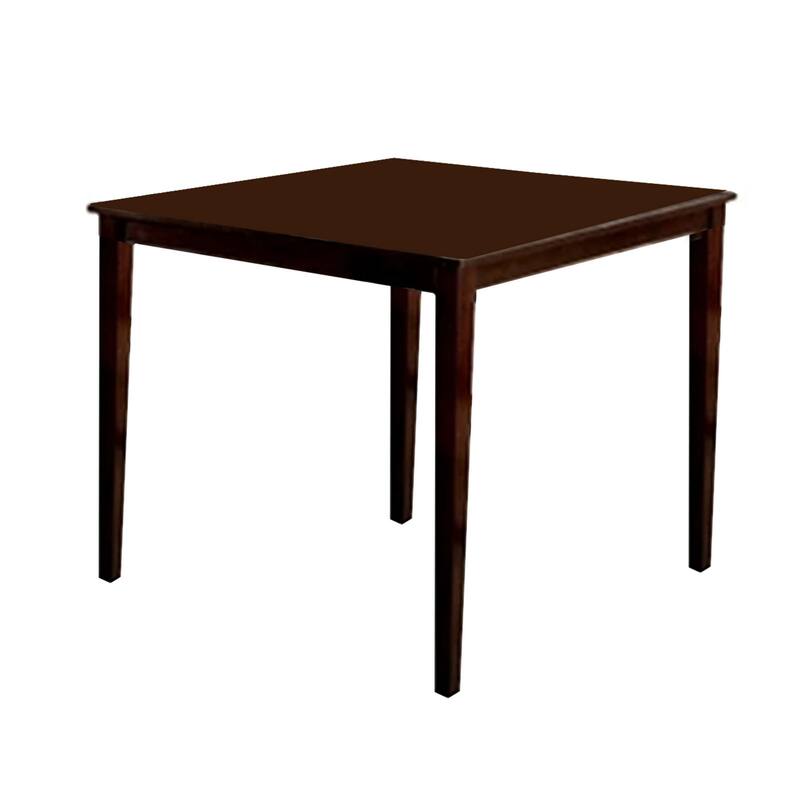 Weston I Dapper Five Counter Table Set, Transitional Style, Espresso