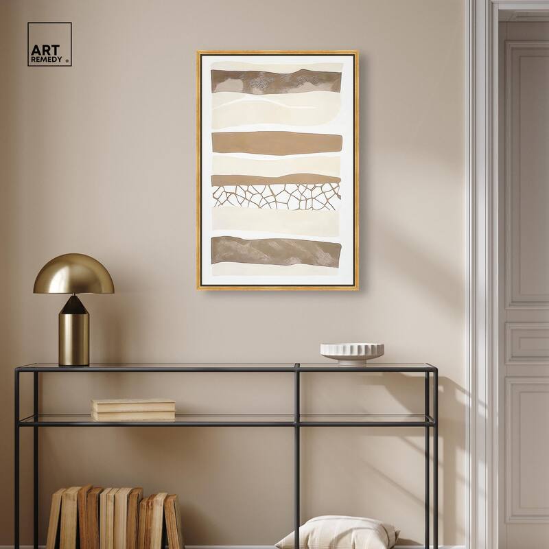 Relief Rifts II Canvas by Art Remedy