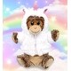 preview thumbnail 4 of 4, DolliBu Monkey Unicorn Plush Stuffed Animal Hand Puppet Toy - 9 inches
