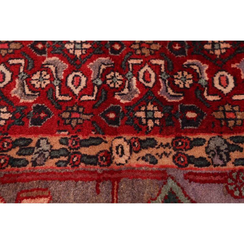 ECARPETGALLERY Hand-knotted Andelz Red Wool Rug - 4'6 x 6'7