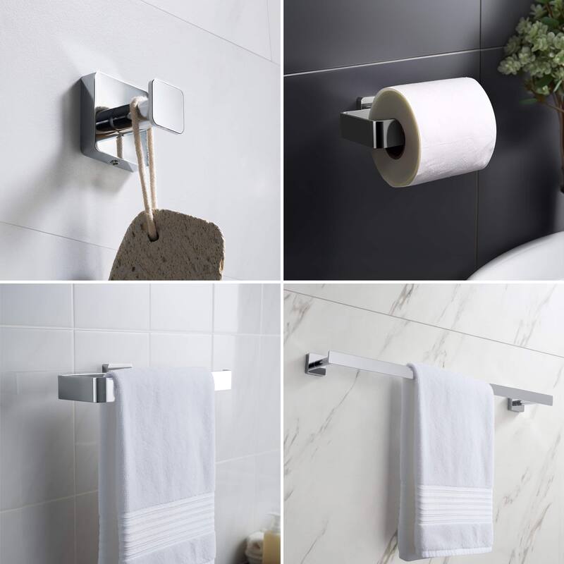 Blaze 4 Piece Bathroom Hardware Set