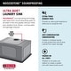 preview thumbnail 5 of 9, Delta 95B9031-24SL Rivet 24” Workstation Laundry Utility Kitchen Sink