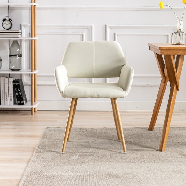 Small Modern Dining Room Accent Chairs Fabric Upholstered Side