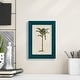 preview thumbnail 49 of 137, UA CH British Palms III -Framed Print w/glass-Cherry Red