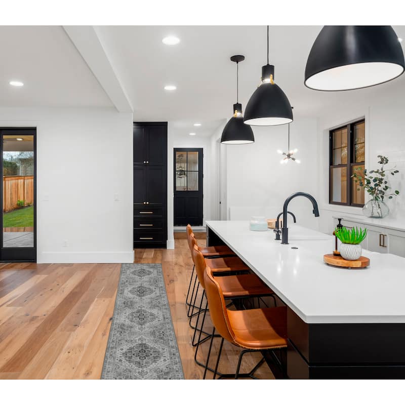 Creative Home Ideas Imagine Printed Chenille Rugs - 2' x 8'