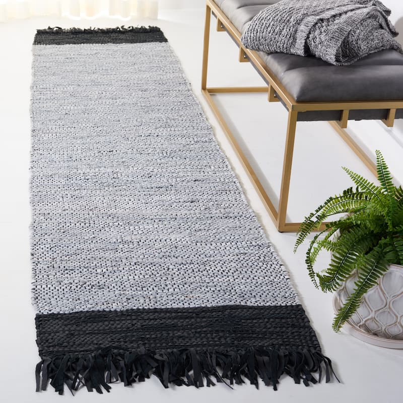 SAFAVIEH Handmade Vintage Leather Nichole Modern Rug