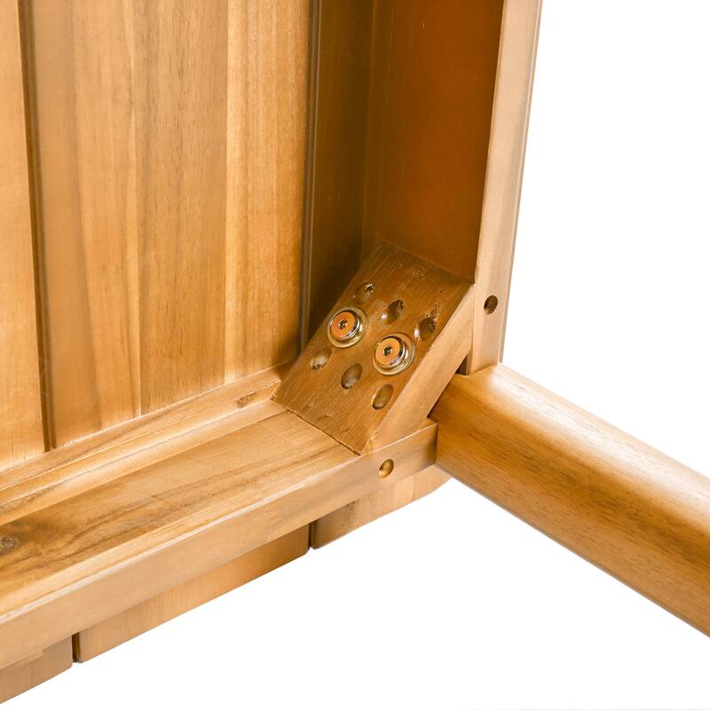 Christopher Knight Home- Lucas Acacia Wood Outdoor 7-Piece Dining Set