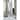 Signature Design by Ashley Evesen Gray Floor Standing Mirror with Storage - 28" W x 1.7" D x 66" H