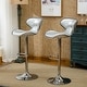 preview thumbnail 2 of 40, Masaccio Leatherette Airlift Adjustable Swivel Barstool (Set of 2)