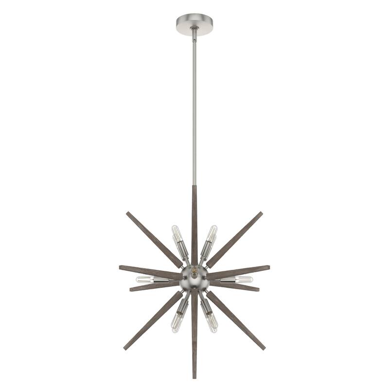 Hunter Jupiter Star Pendant - Entry, Dining Room - Mid-Century Modern, Sputnik