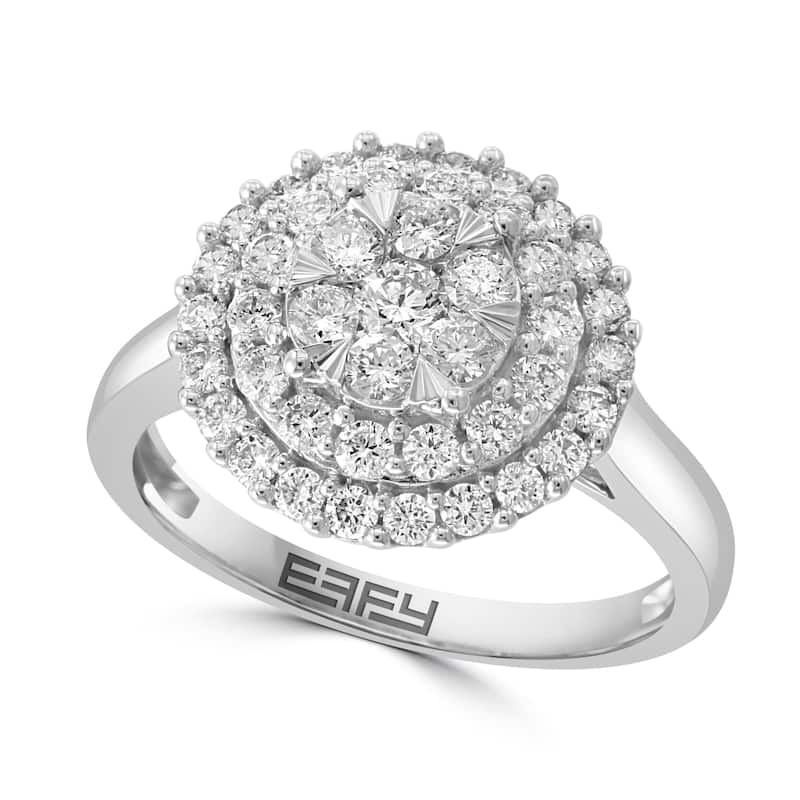 Effy Women's 14K White Gold Diamond Ring