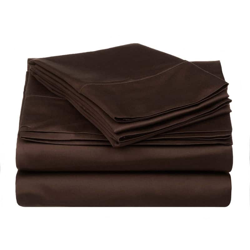 Superior Egyptian Cotton 530 TC Sheet Set Sateen Weave, Deep Pocket, Ultra‑Soft & Breathable Bedding