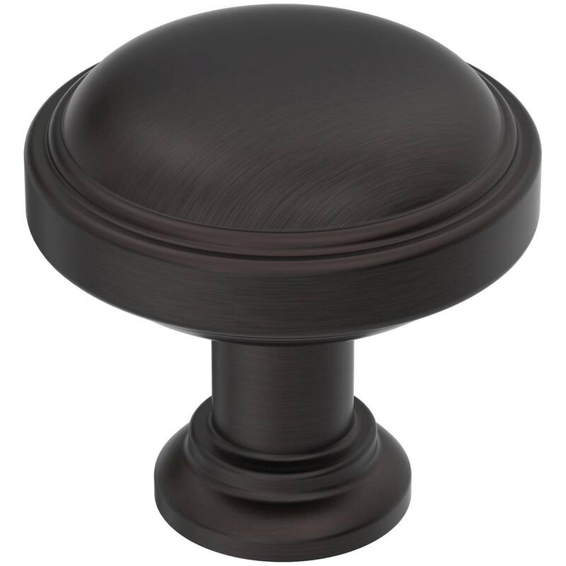 Amerock BP37720 Enlivity 1-1/4" Mushroom Cabinet Knob - Oil Rubbed Bronze